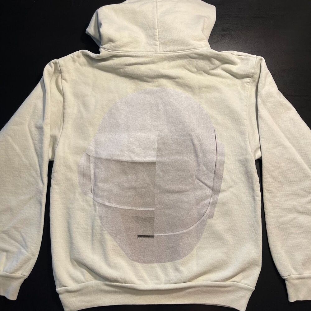 Daft Punk Graphite Logo S Sweatshirt Limited Drumless Official Merch RARE